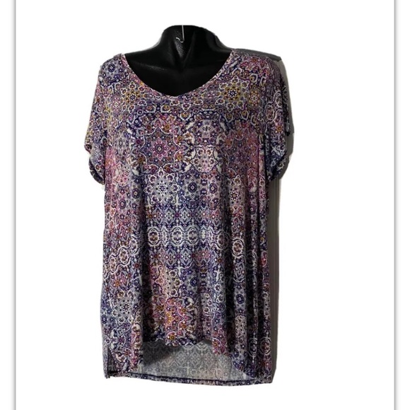 Cynthia Rowley Tops - Cynthia Rowley Woman 1x Multi  V Neck
